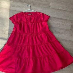 NWOT, Roller Rabbit Pink Dress, size M.